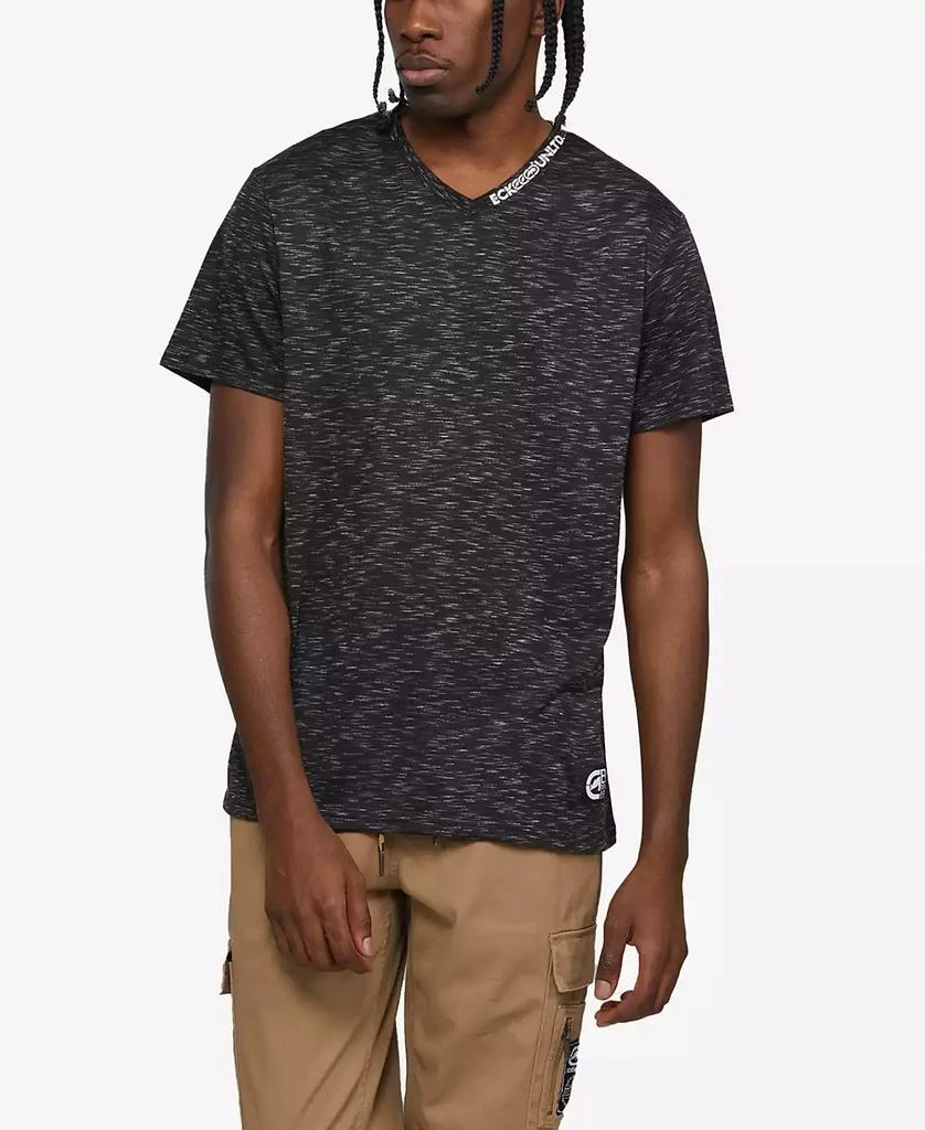 商品Ecko Unltd|Men's Short Sleeve Toot Your Horn V-Neck T-shirt,价格¥199,第1张图片