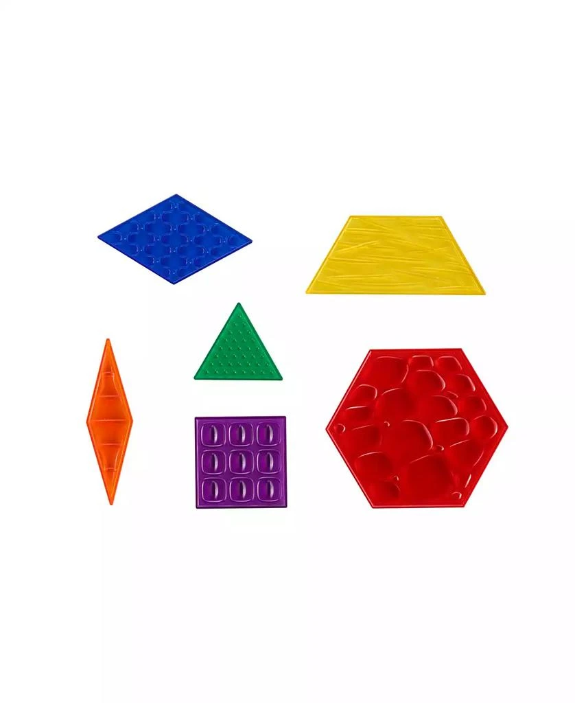 商品edxeducation|Translucent Sensory Pattern Blocks,价格¥291,第2张图片详细描述