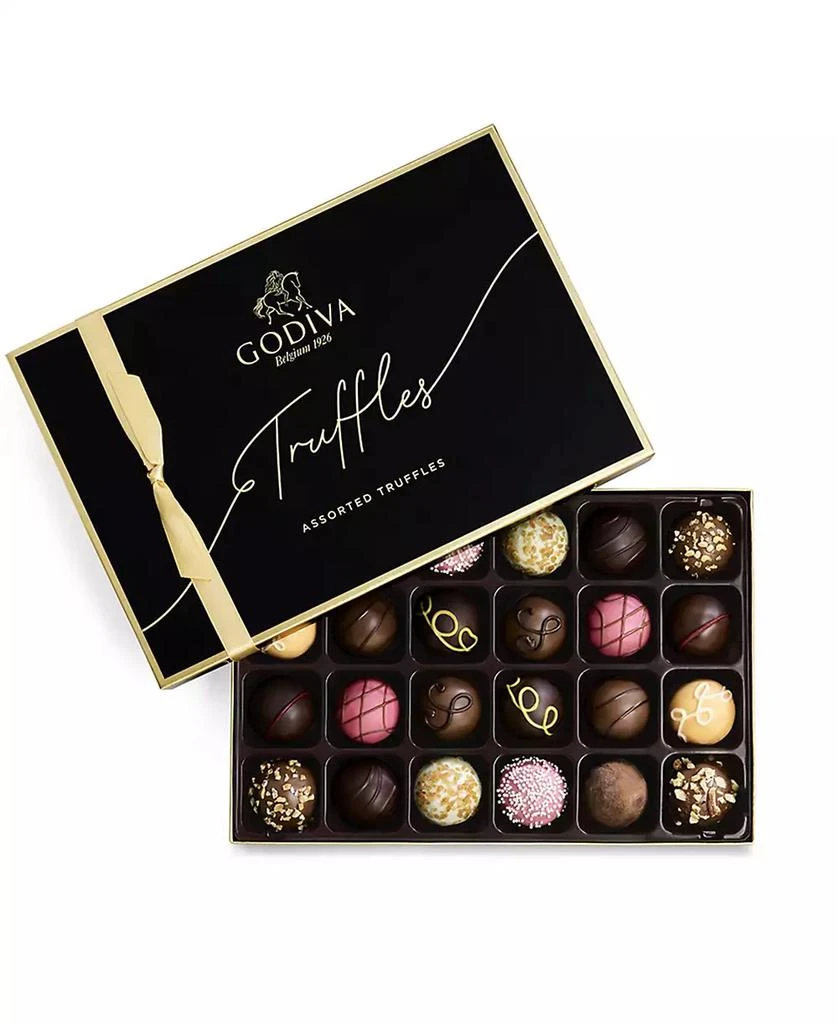商品Godiva|Signature Truffles Gift Box, 24 Piece,价格¥559,第3张图片详细描述