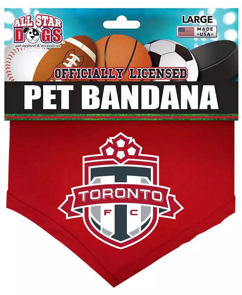 商品All Star Dogs|Red Toronto FC Pet Bandana,价格¥164,第1张图片