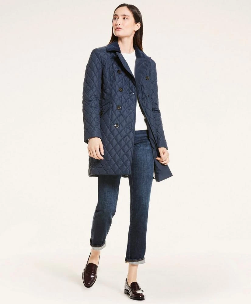 商品Brooks Brothers|Quilted Taffeta Coat,价格¥1548,第2张图片详细描述