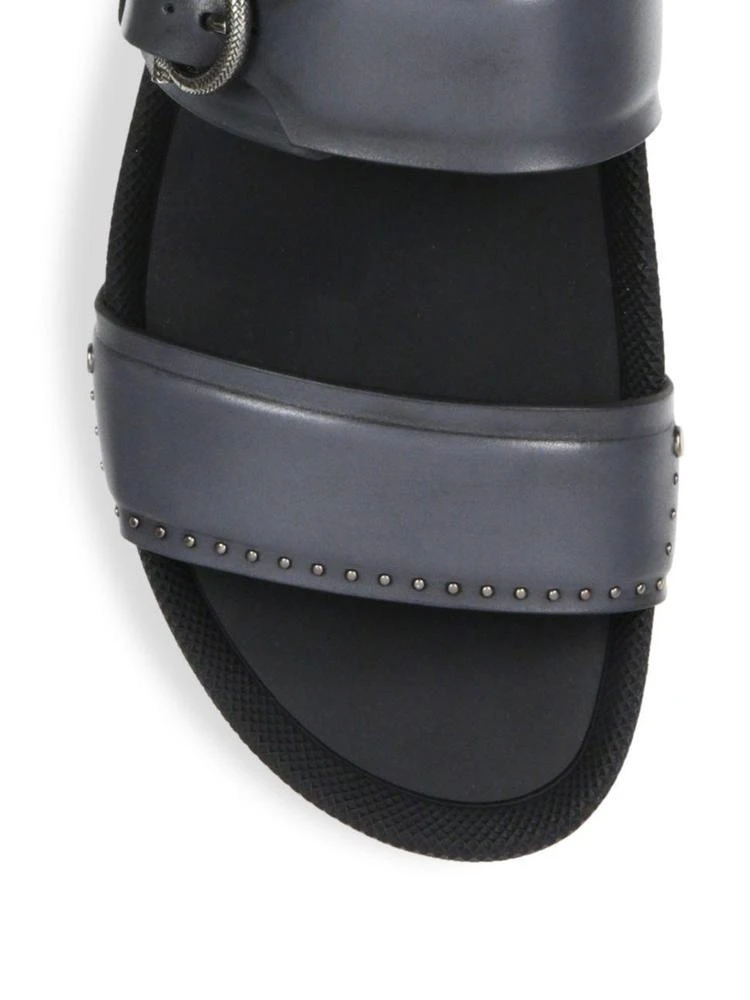 商品Salvatore Ferragamo|Fabiano Leather Studded Sandals,价格¥3711,第3张图片详细描述