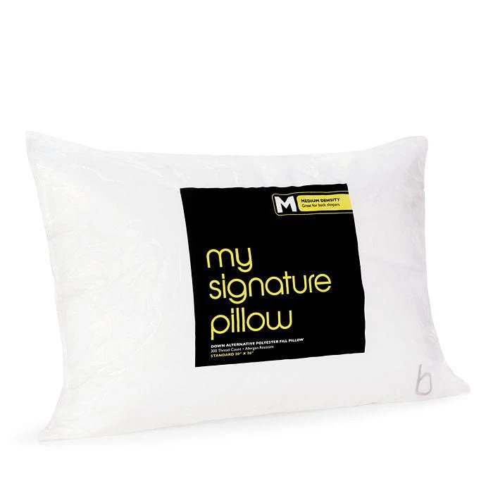 商品Bloomingdale's|My Signature Pillow, Medium Density, Euro - 100% Exclusive,价格¥113,第1张图片