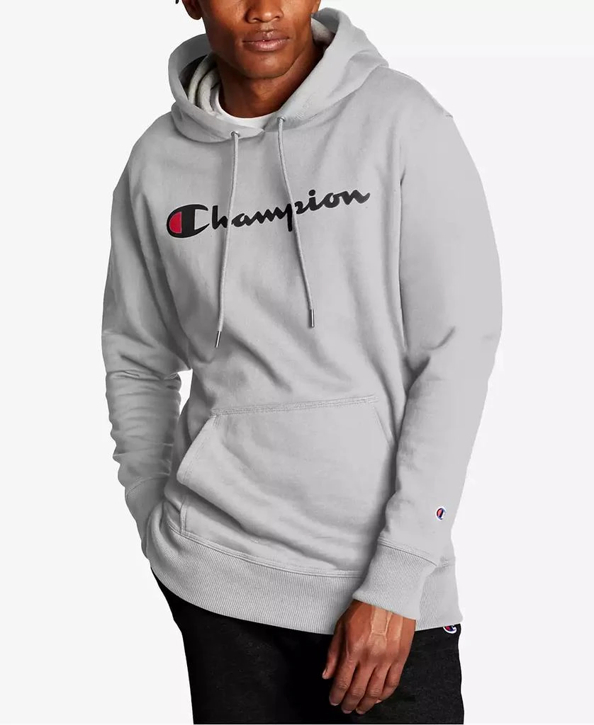 商品CHAMPION|Men's Big & Tall Powerblend Logo Graphic Fleece Hoodie,价格¥123,第1张图片