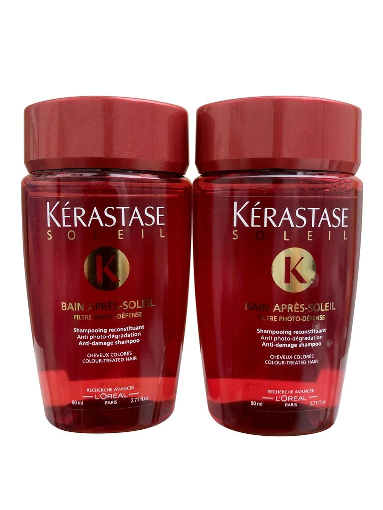 商品L'Oreal Paris|Kerastase Bain Apres Soleil Travel Shampoo 2.71 OZ set of Two,价格¥131,第1张图片