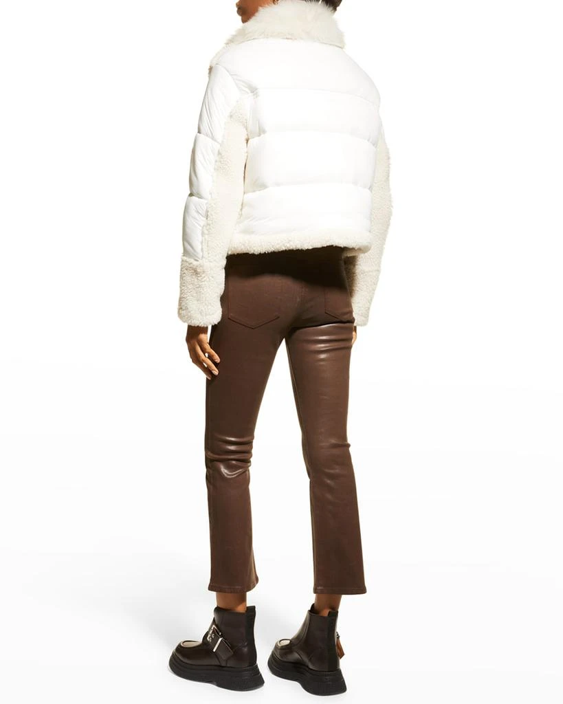 商品Shoreditch Ski Club|Lena Shearling Puffer Coat,价格¥12343,第4张图片详细描述