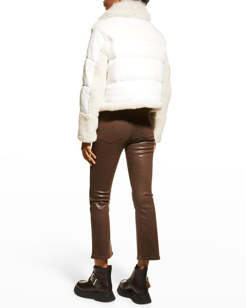 商品Shoreditch Ski Club|Lena Shearling Puffer Coat,价格¥11464,第6张图片详细描述