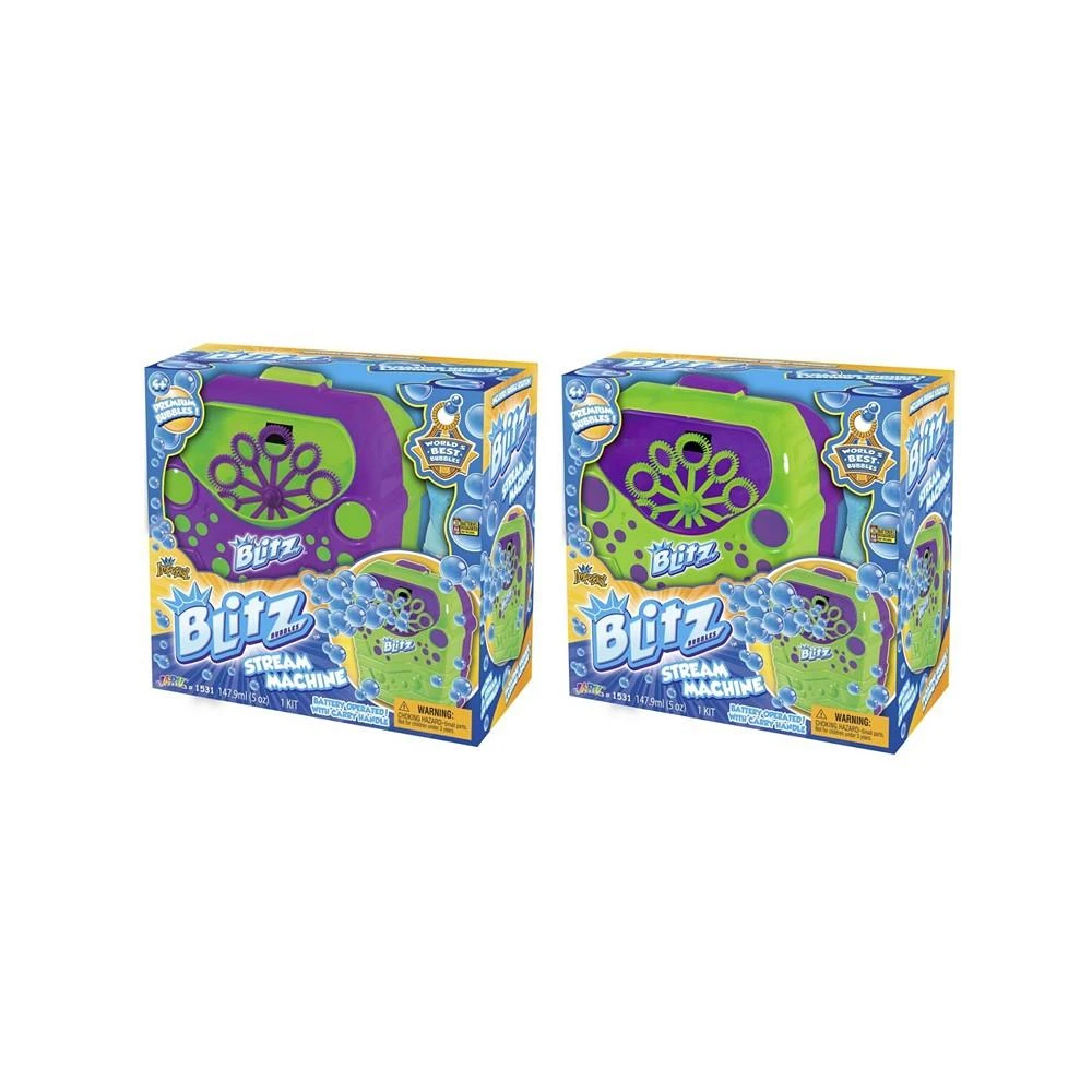 商品JA-RU|Closeout! Blitz Stream Kids Bubble Machine w/ Bubble Soap Solution,价格¥45,第2张图片详细描述
