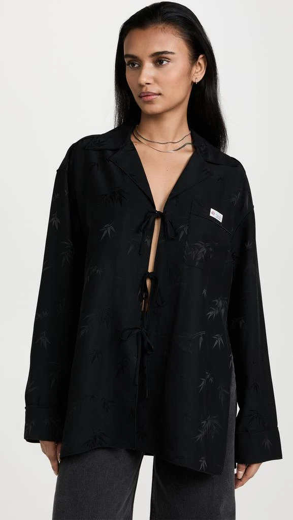 商品Alexander Wang|Alexander Wang 长袖睡衣式衬衫,价格¥1529,第2张图片详细描述