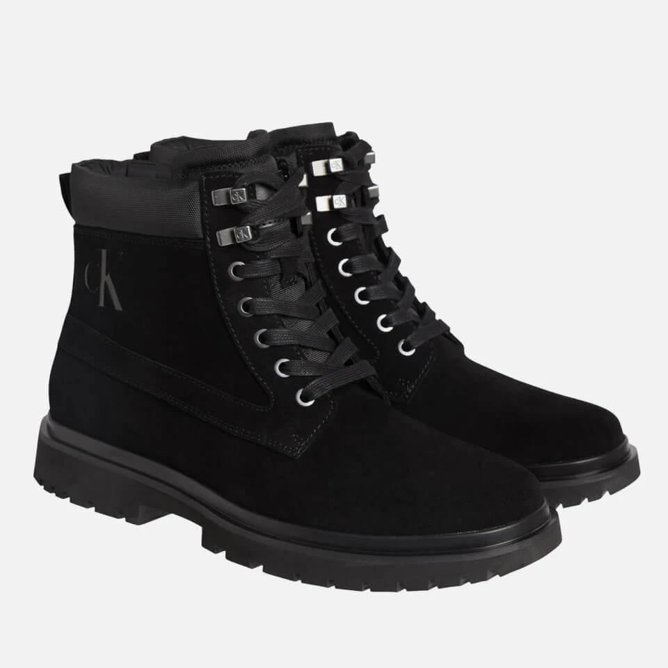 商品Calvin Klein|CALVIN KLEIN JEANS LEATHER AND SUEDE BOOTS,价格¥626,第2张图片详细描述