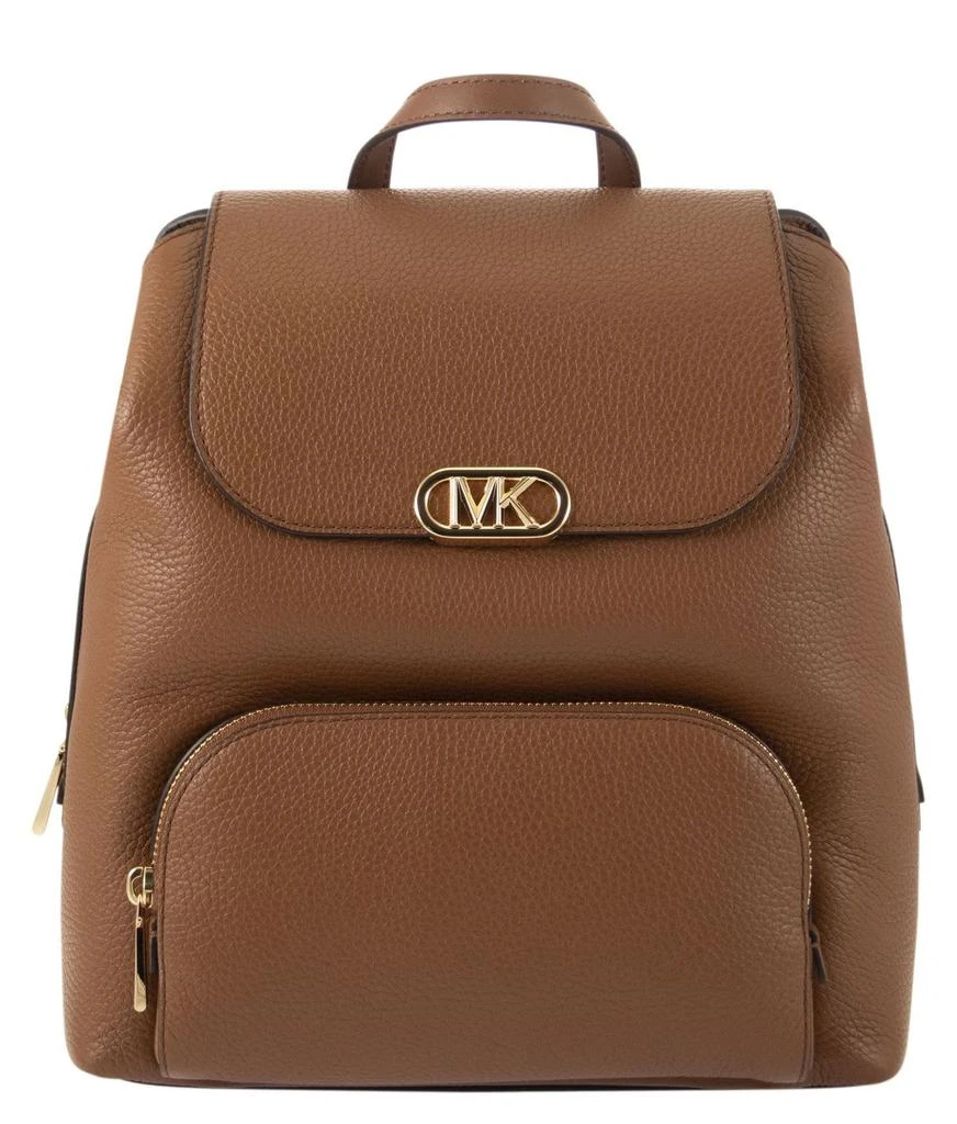 商品Michael Kors|Michael Michael Kors Logo Plaque Fold-Over Backpack,价格¥2417,第1张图片