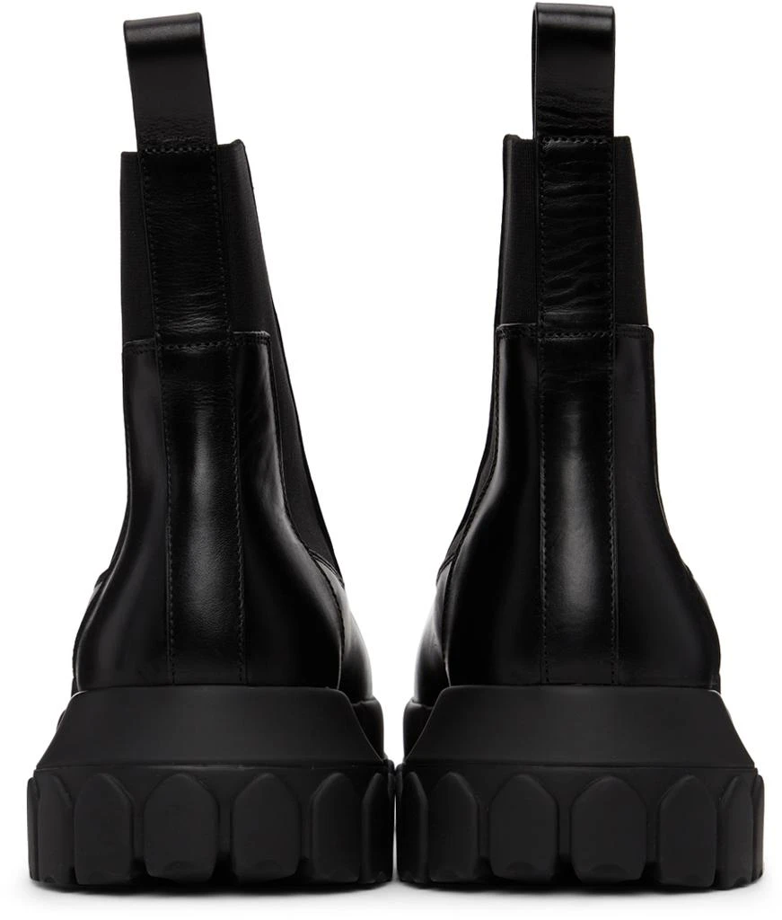 商品Rick Owens|Black Beetle Bozo Tractor Boots,价格¥4768,第4张图片详细描述