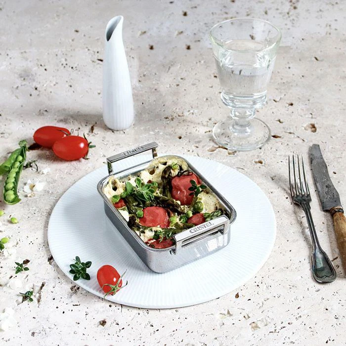 商品Cristel|Stainless Steel Mini Roaster,价格¥561,第2张图片详细描述