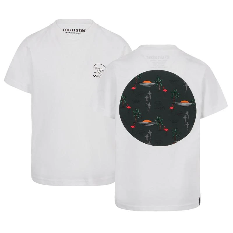 商品Munster|Logo t shirt in white,价格¥242,第1张图片