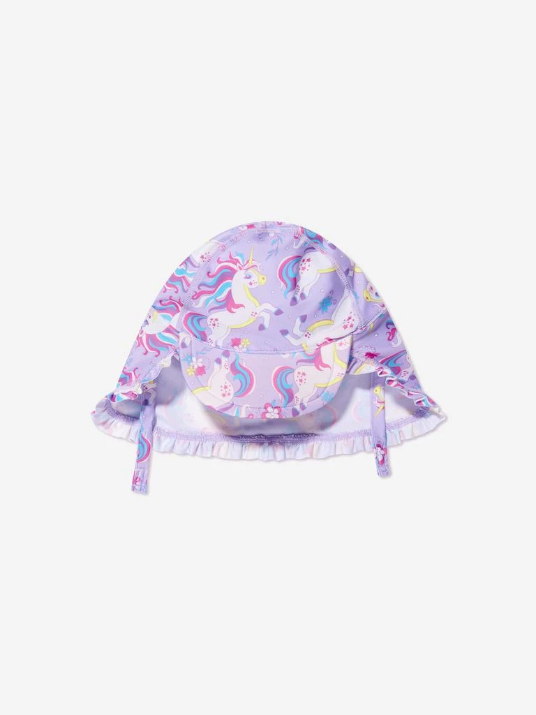 商品Soli Swim|Soli Swim Baby Girls Unicorn Sun Protective Hat (UPF50+) in Purple,价格¥99,第1张图片