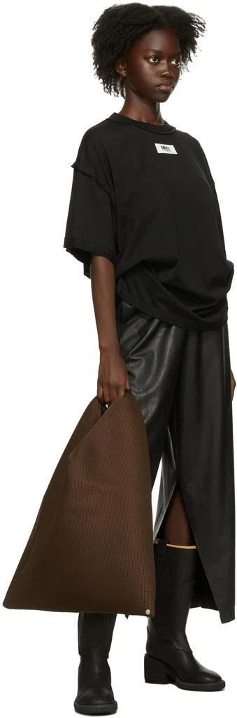Brown Mesh Triangle Tote 商品