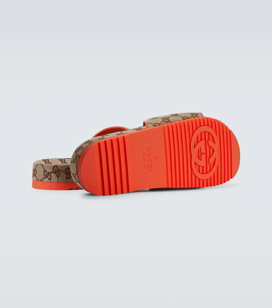 The North Face x Gucci canvas slides 商品