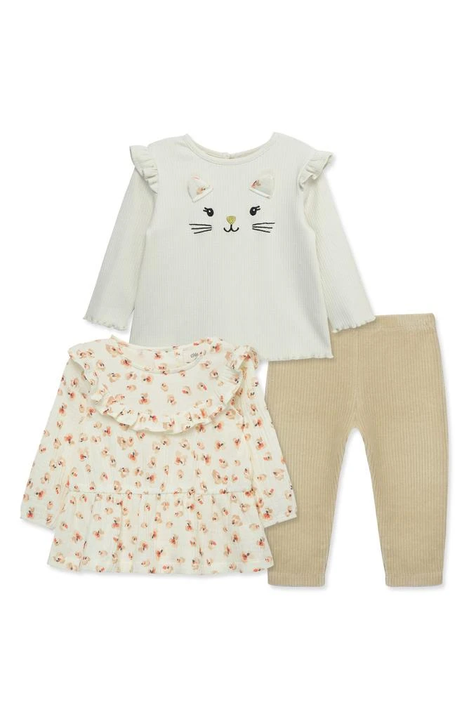 商品Little Me|Leopard 3-Piece Set,价格¥86,第1张图片