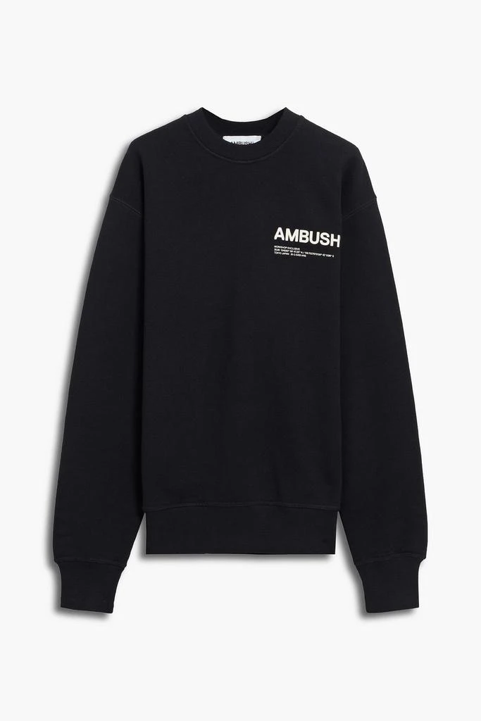 商品Ambush|Printed cotton-fleece sweatshirt,价格¥841,第1张图片