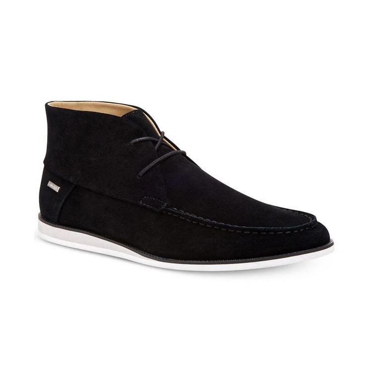 商品Calvin Klein|Men's Kenley Suede Chukka Boots,价格¥484,第2张图片详细描述