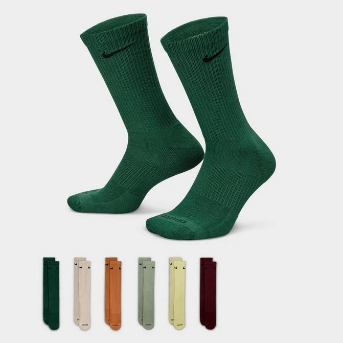 商品NIKE|Nike Everyday Plus Cushioned Crew Training Socks (6-Pack),价格¥149,第1张图片