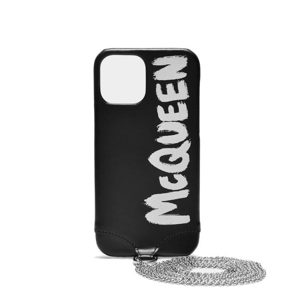 商品Alexander McQueen|Alexander McQueen Logo Printed Iphone 12 Phone Case,价格¥2216,第1张图片
