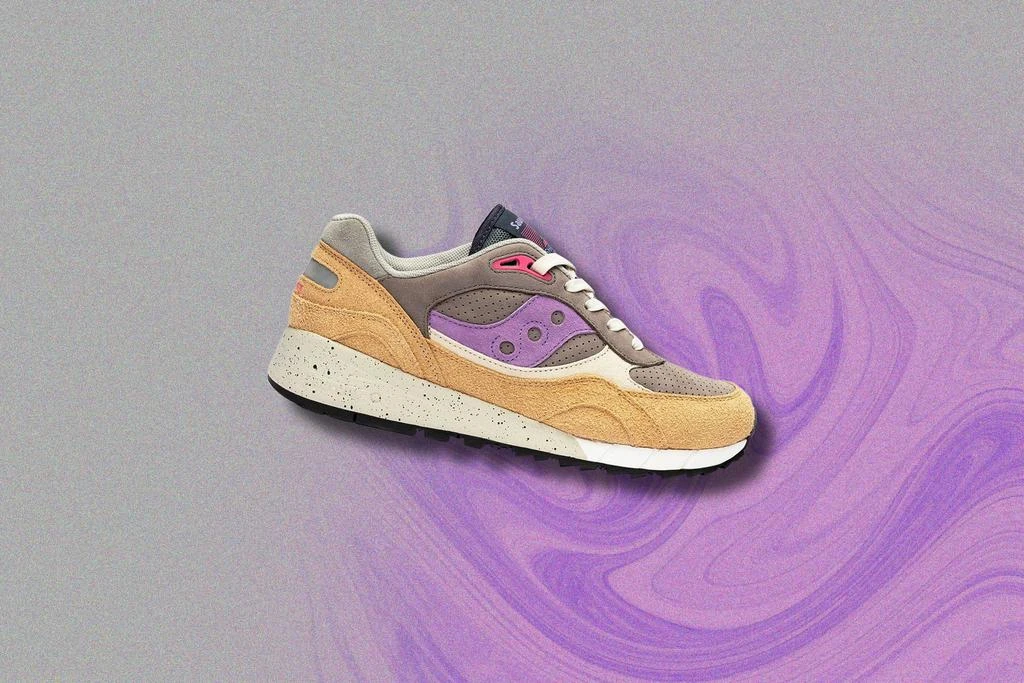 商品Saucony|Saucony x SNS Shadow 6000 - Khaki/Grey,价格¥797,第2张图片详细描述