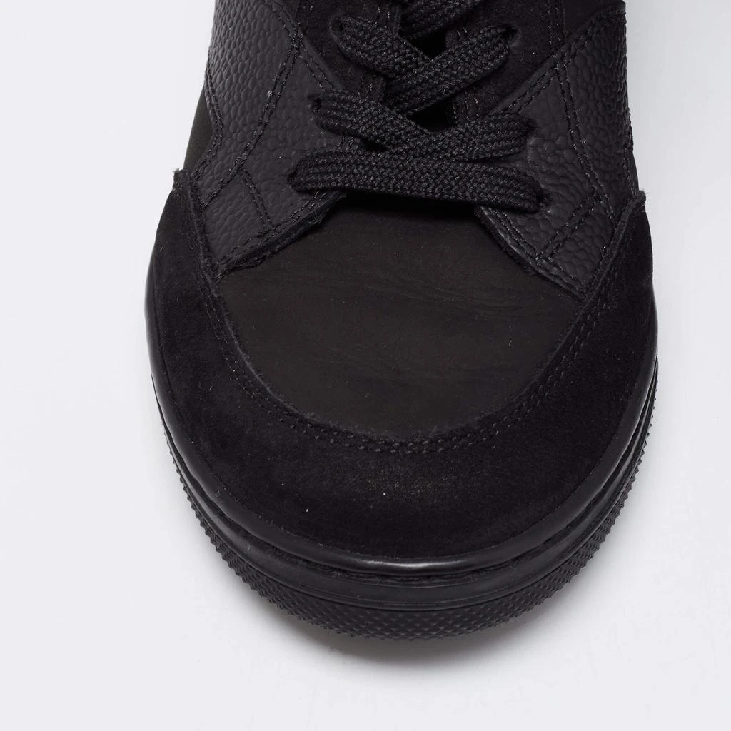 Louis Vuitton Black Monogram Empreinte Leather And Suede High Top Sneakers Size 36 商品