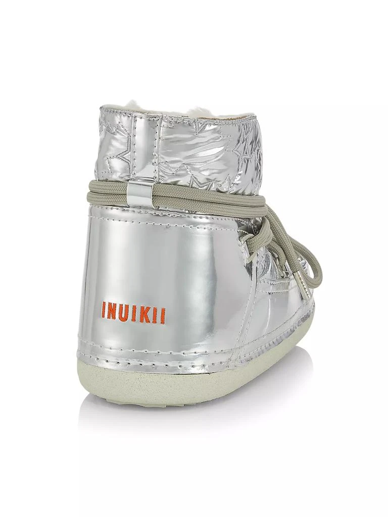 商品INUIKII|Bomber Star Metallic Sneaker Boots,价格¥1548,第3张图片详细描述