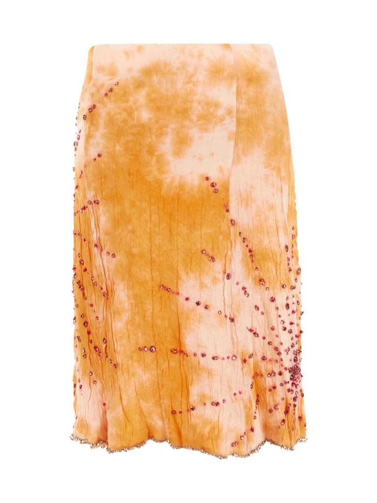 商品Des_Phemmes|Tie-Dye Crystal Embellished Skirt,价格¥3680,第2张图片详细描述