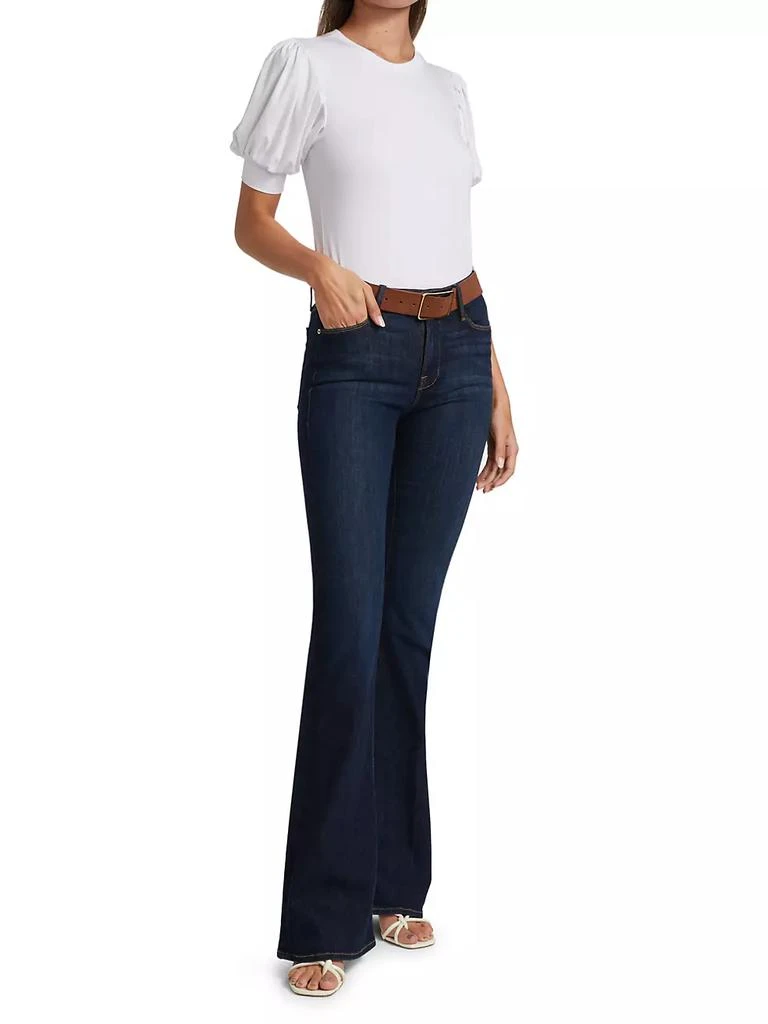 商品FRAME|Le High High-Rise Stretch Flare Jeans,价格¥1569,第2张图片详细描述