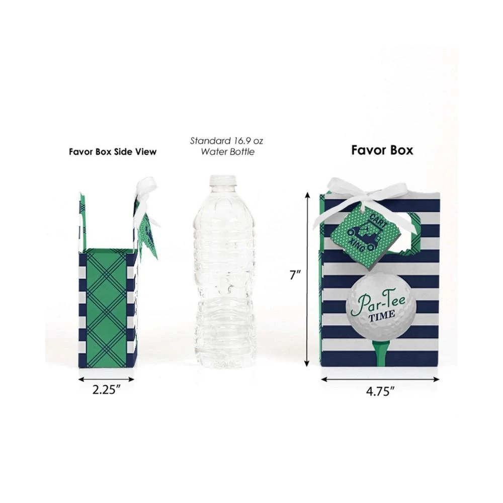商品Big Dot of Happiness|Par-Tee Time - Golf - Birthday or Retirement Party Favor Boxes - Set of 12,价格¥157,第2张图片详细描述