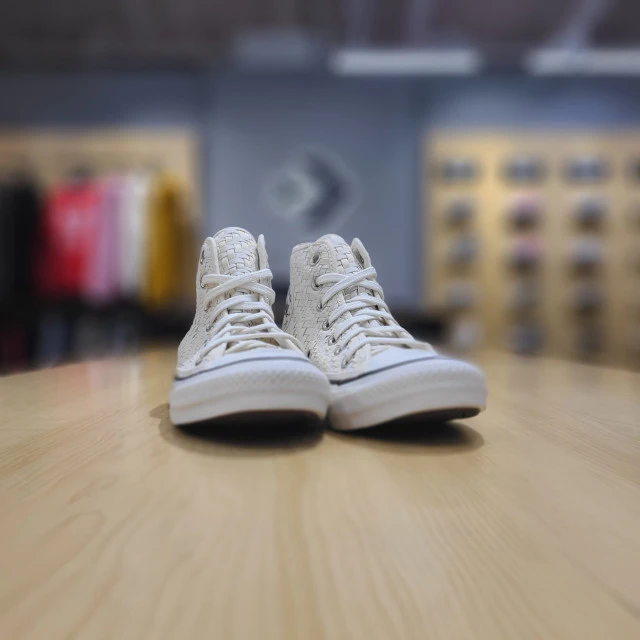 【韩国直邮|包邮包税】匡威 CHUNK TAYLOR All Star Tonal Weaving White 运动鞋 171075C 商品
