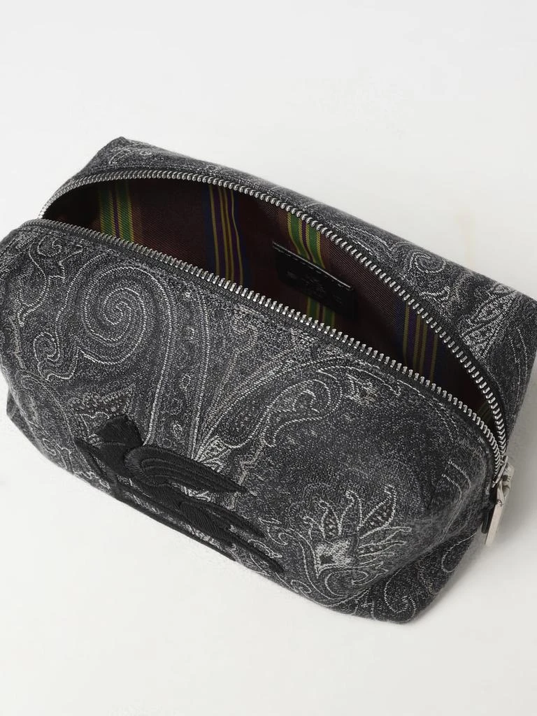 商品ETRO|Etro beauty case in cotton blend with Paisley jacquard,价格¥3244,第4张图片详细描述