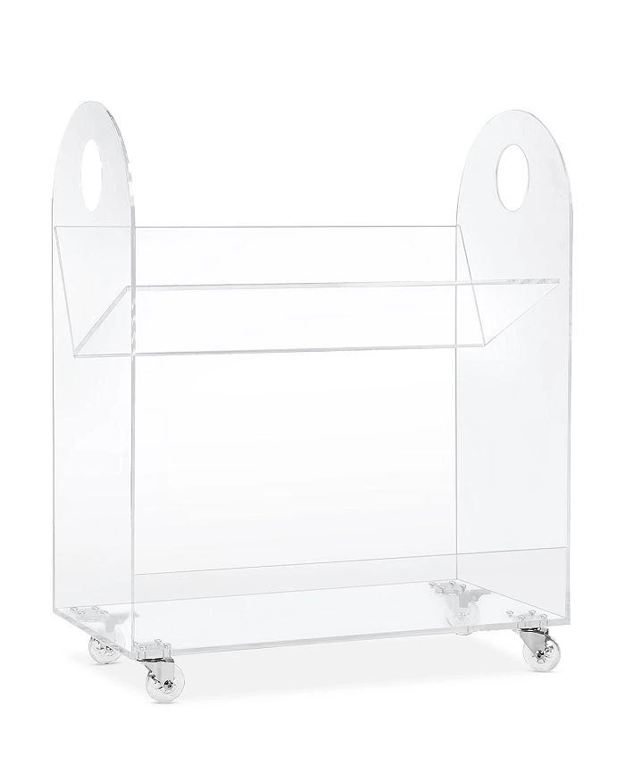 商品Babyletto|Presto Acrylic Bookcase and Cart,价格¥2983,第1张图片