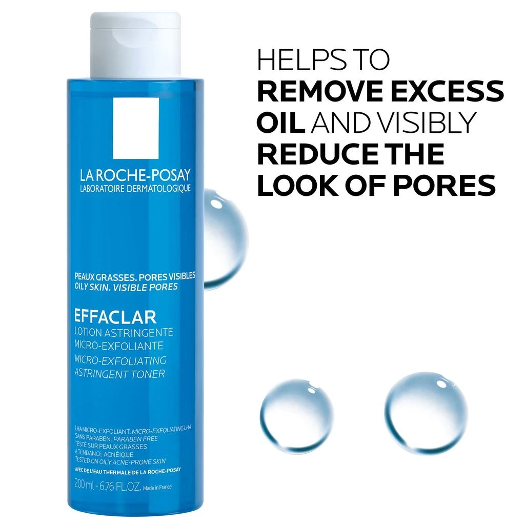 商品La Roche Posay|La Roche-Posay Effaclar Toner Astringent Lotion Micro-Exfoliant,价格¥215,第2张图片详细描述