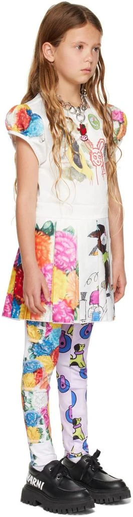 商品CHOPOVA LOWENA|SSENSE Exclusive Kids White Bird & Floral Dress,价格¥1149,第2张图片详细描述