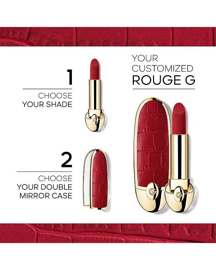 商品Guerlain|Rouge G Customizable Velvet Matte Lipstick Refill,价格¥318,第2张图片详细描述