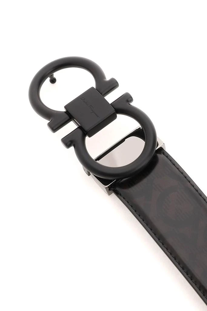 商品Salvatore Ferragamo|Salvatore Ferragamo Gancini Reversible Belt,价格¥2000,第3张图片详细描述