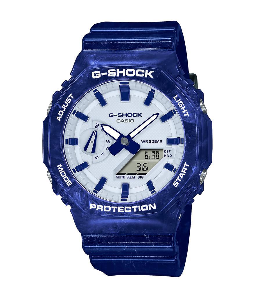 商品G-Shock|GA2100BWP-2A,价格¥974,第1张图片