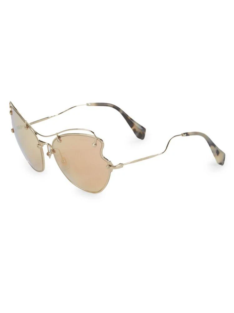商品Miu Miu|61MM Wire Butterfly 墨镜,价格¥788,第2张图片详细描述