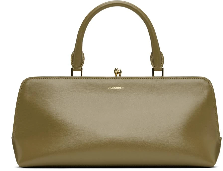 商品Jil Sander|Khaki Small Goji Top Handle Bag,价格¥5292,第1张图片