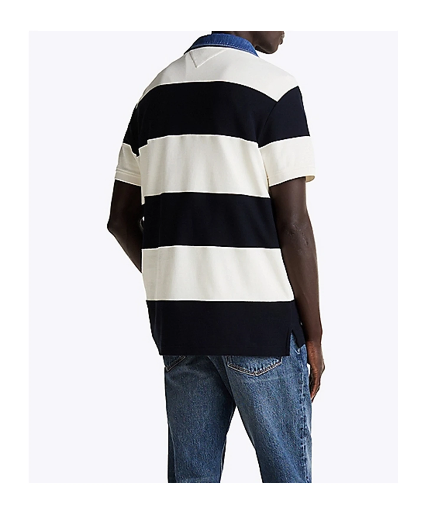 商品【商品预售7天】 Tommy Hilfiger|Tommy Hilfiger 男士T恤 MW0MW375150FB 黑色,价格¥821,第4张图片详细描述