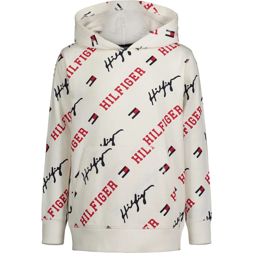 商品Tommy Hilfiger|Big Boys Print Pullover Hoodie,价格¥148,第1张图片