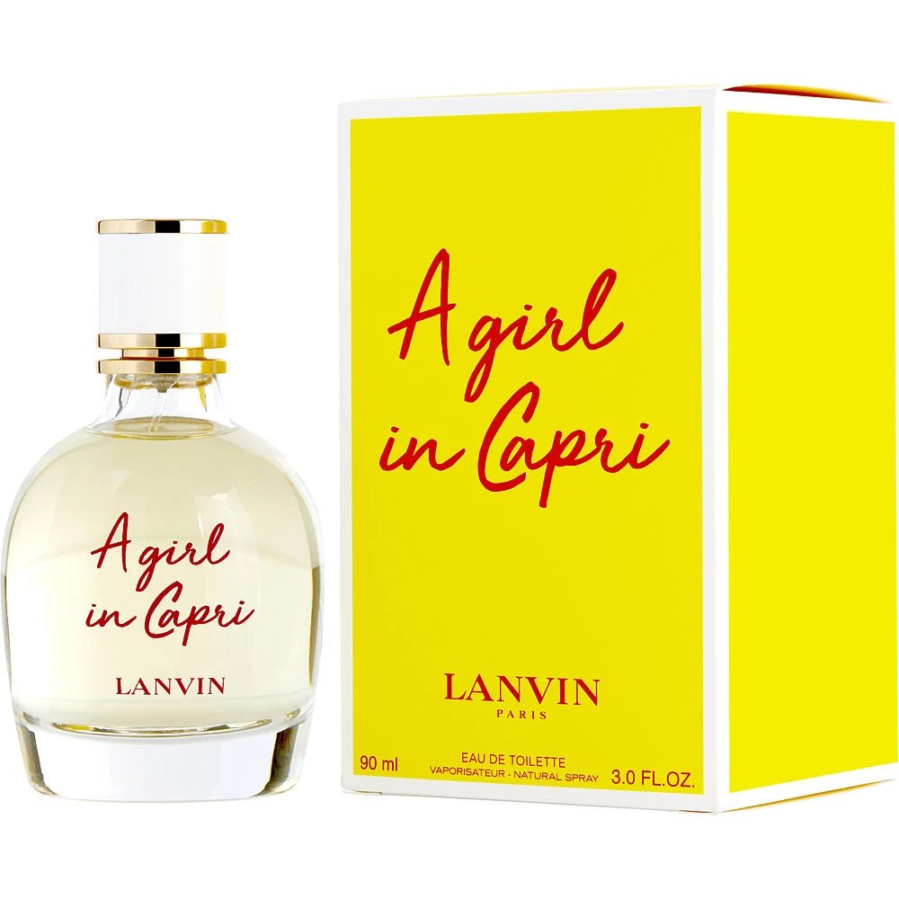 商品Lanvin|LANVIN 浪凡 卡普里岛少女女士淡香水 EDT 90ml,价格¥363,第1张图片