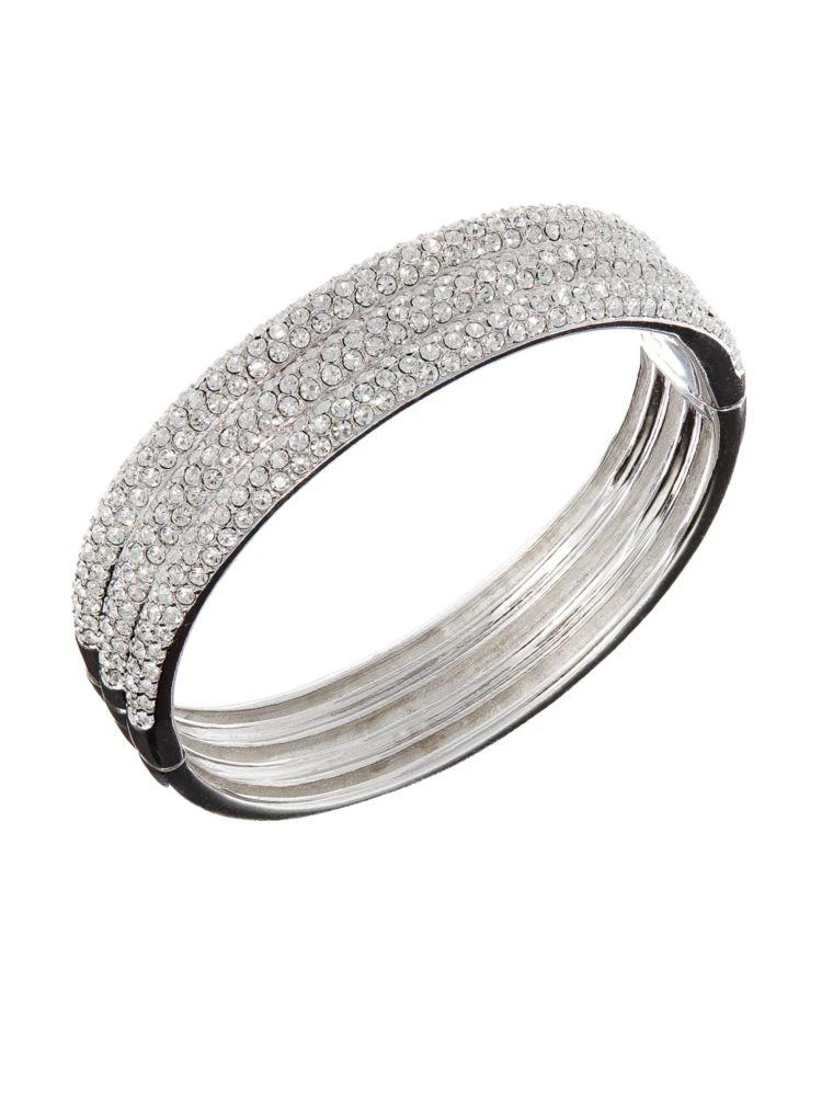 商品Nadri|Triple-Row Crystal Bangle Bracelet,价格¥795,第1张图片