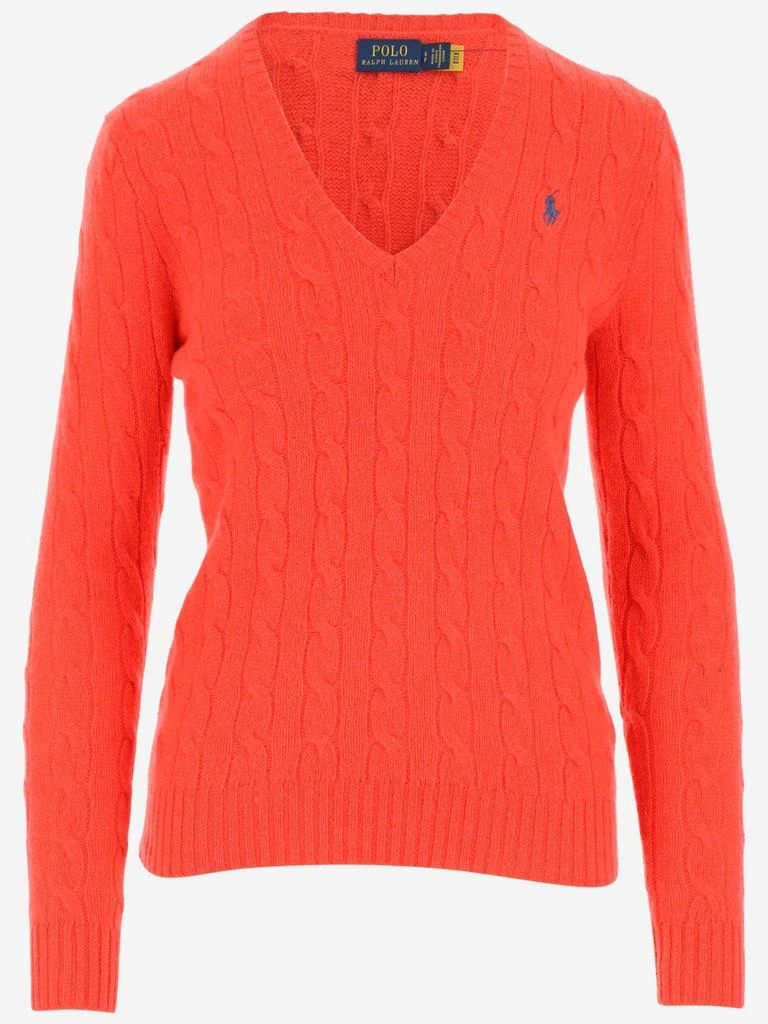 商品Ralph Lauren|RALPH LAUREN BRAIDED WOOL SWEATER,价格¥1148,第1张图片