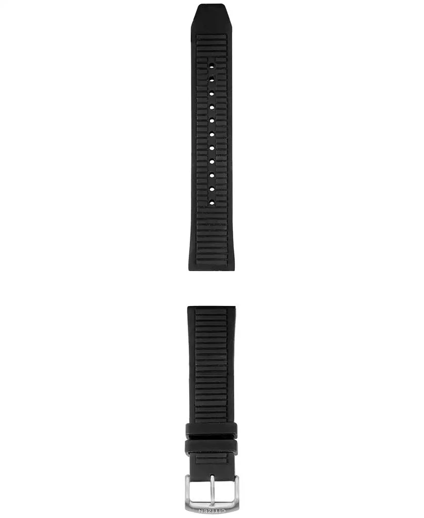 商品Citizen|Men's CZ Smart Black Silicone Smart Watch Strap,价格¥223,第1张图片