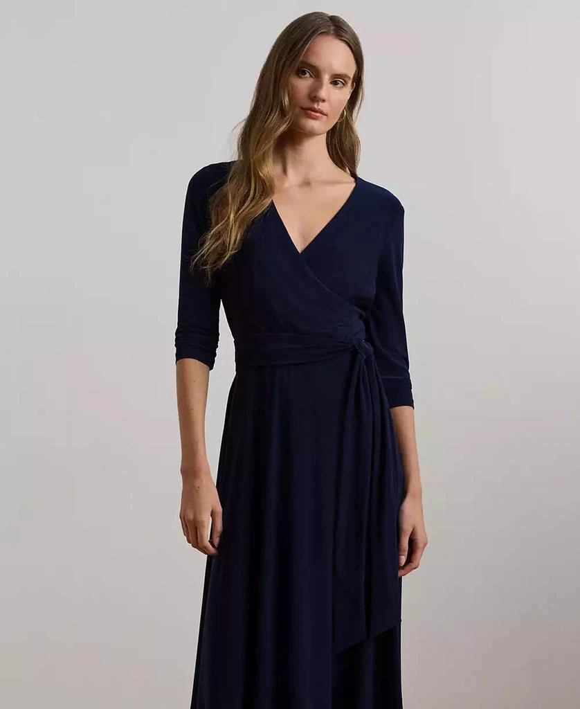 商品Ralph Lauren|Surplice Jersey Dress,价格¥1101,第5张图片详细描述