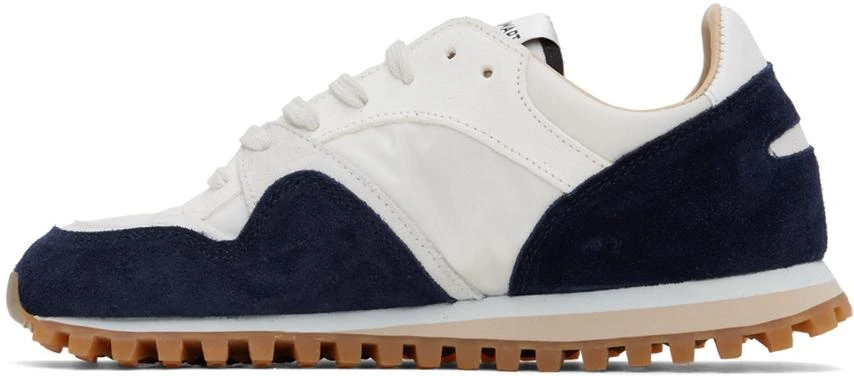 商品Spalwart|White & Navy Marathon Trail Sneakers,价格¥1064,第3张图片详细描述